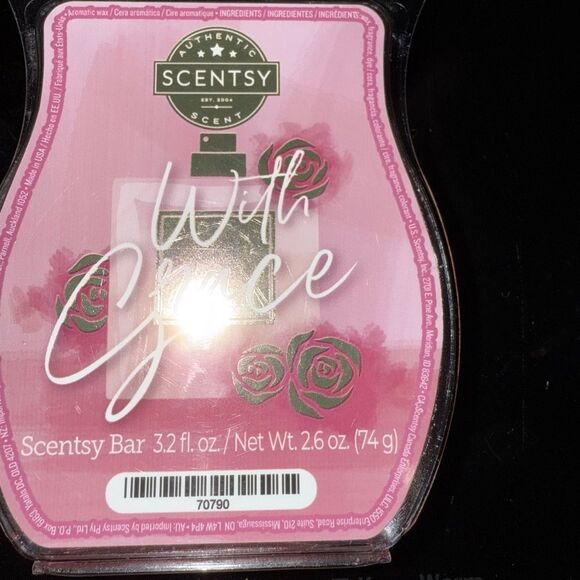 Scentsy Dazzle Darling Wax Bar and With Grace - Picture 3 of 4